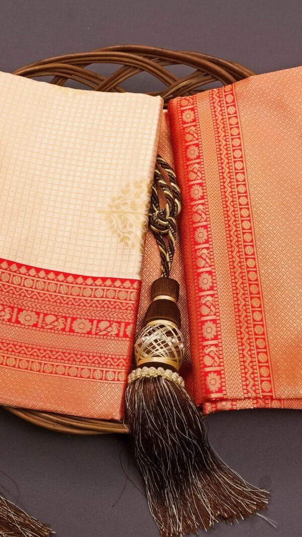 Bridal Kanjivaram Saree - Designer Sarees Rs 500 to 1000 -