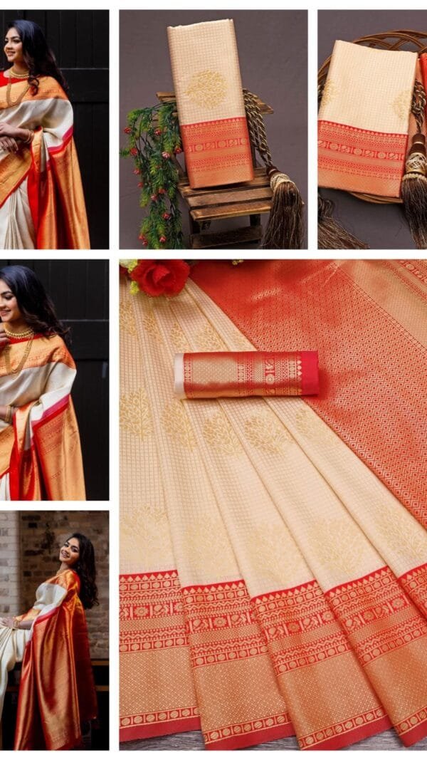 Bridal Kanjivaram Saree - Designer Sarees Rs 500 to 1000 -