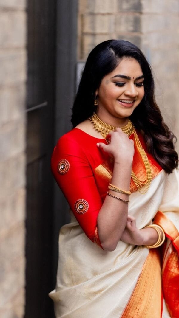 Bridal Kanjivaram Saree - Designer Sarees Rs 500 to 1000 -