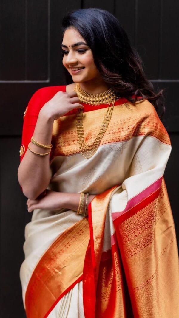 Bridal Kanjivaram Saree - Designer Sarees Rs 500 to 1000 -