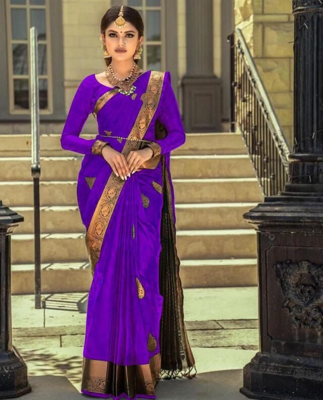 Kora Silk Saree - Designer Sarees Rs 500 to 1000 -