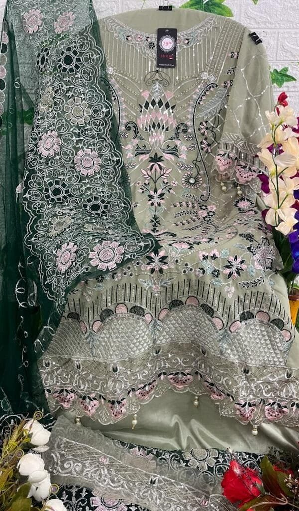 Pakistani Suits With Pants - Pakistani Suits Online