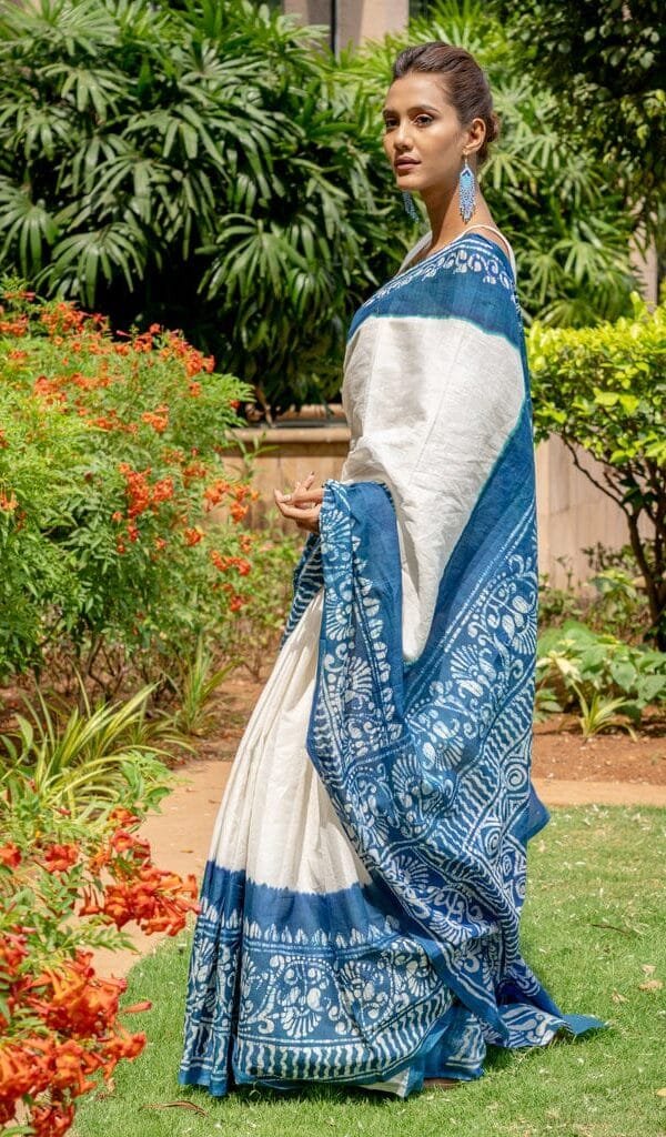 Plus Size Women In Saree - Designer Sarees Rs 500 to 1000 -