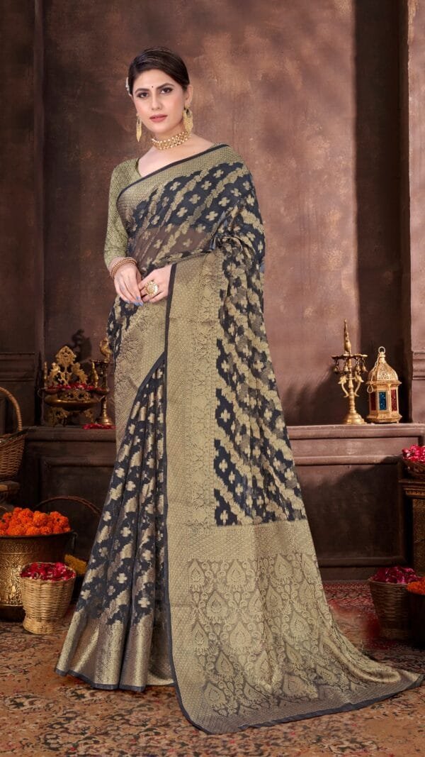 Saree Online Silk - Designer Sarees Rs 500 to 1000 -