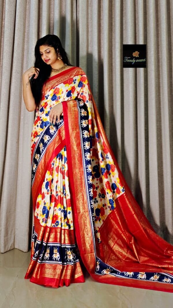 Silk Banarasi Saree - Designer Sarees Rs 500 to 1000 -