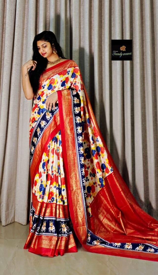 Silk Banarasi Saree - Designer Sarees Rs 500 to 1000 -