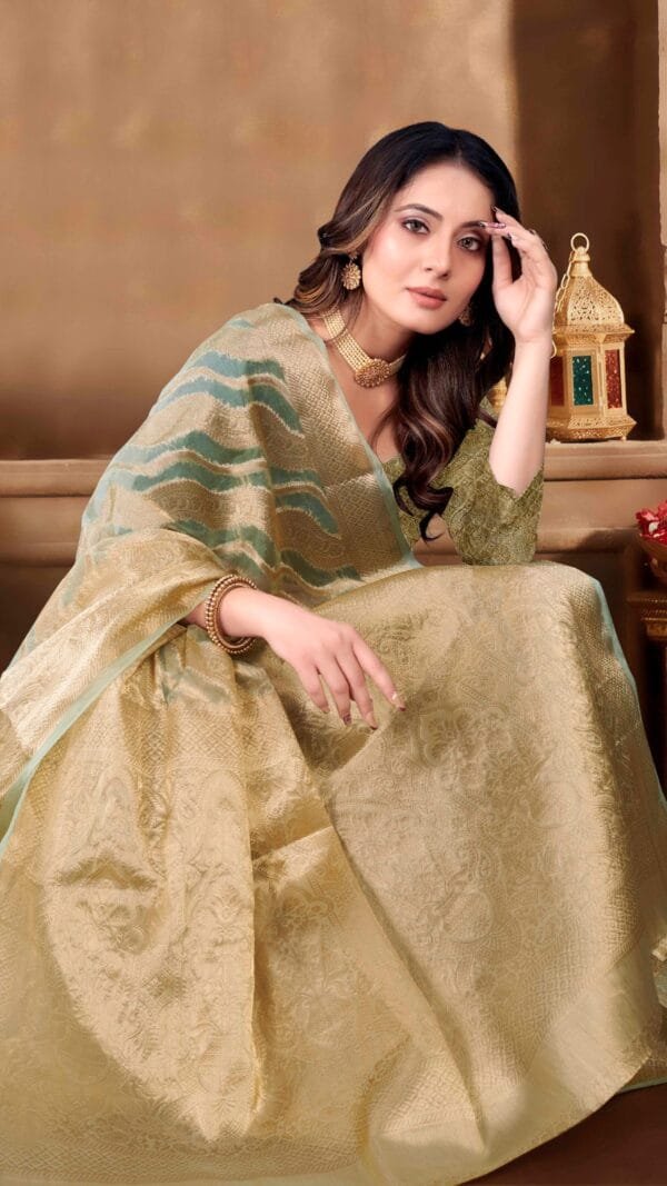 Silk Bridal Saree - Designer Sarees Rs 500 to 1000 -