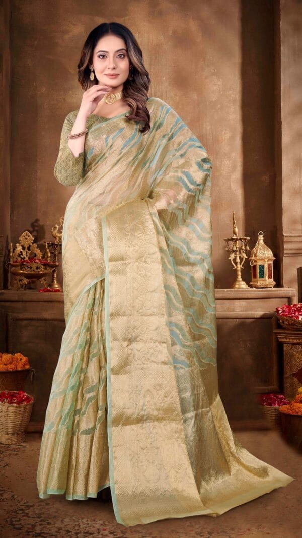 Silk Bridal Saree - Designer Sarees Rs 500 to 1000 -