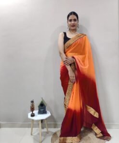 Silk Saree Blouse Design Back Neck - Designer Sarees Rs 500 to 1000 -
