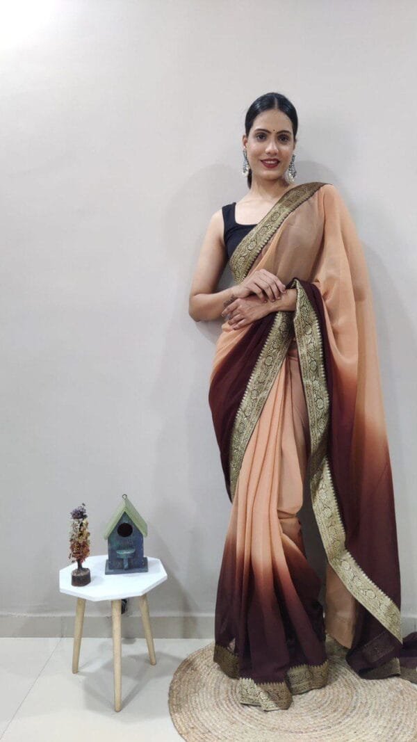 Tussar Silk Printed Saree - Designer Sarees Rs 500 to 1000 -