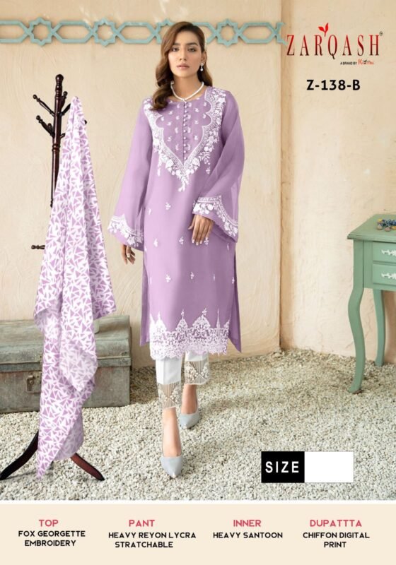 laxuria trendz design number 1300 designer pakistani readymade suit  collection luxury pret collection in tunic n cigarette pants with organza  duptta