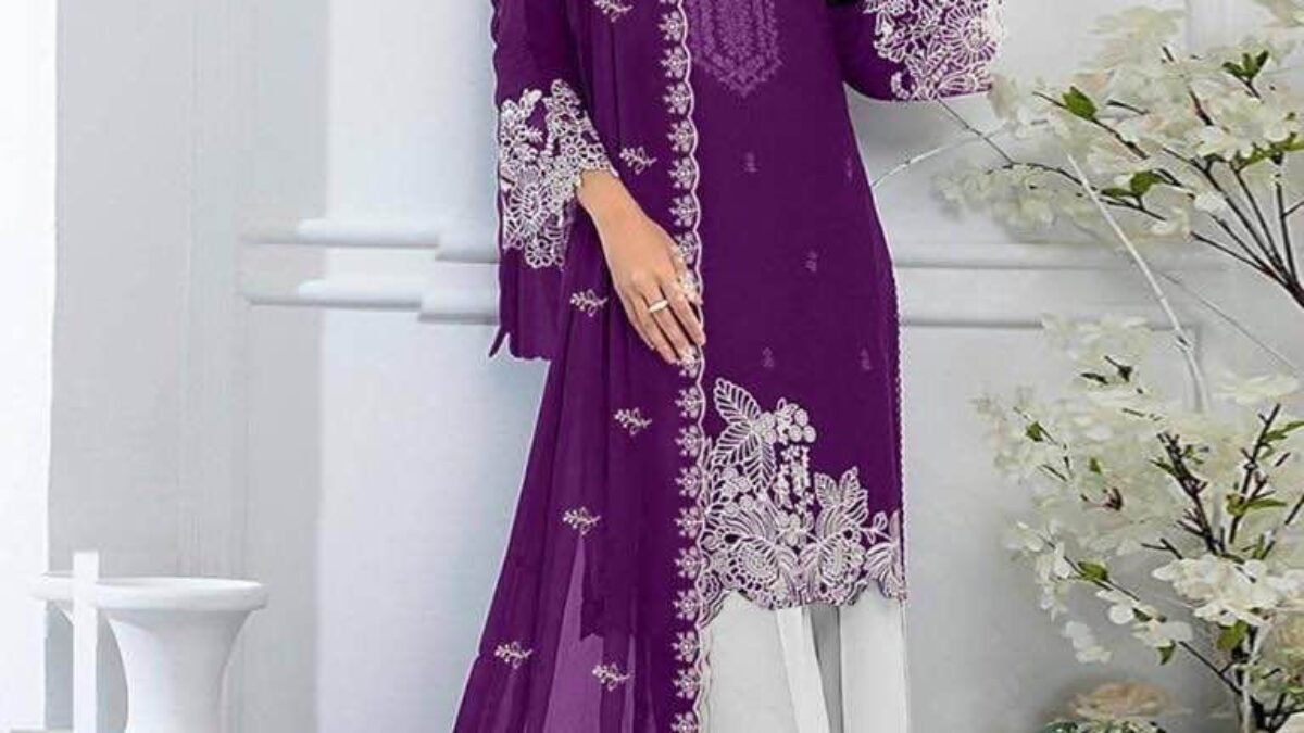Floral Purple Printed Cross Gather Pattern Midi Dress for Women