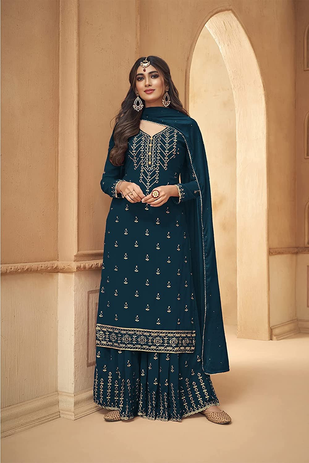 Pakistani Long Shirt Frock | Zeenat