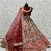 Red Bridal Lehenga