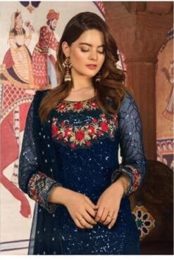Chiffon Pakistani Suits UK