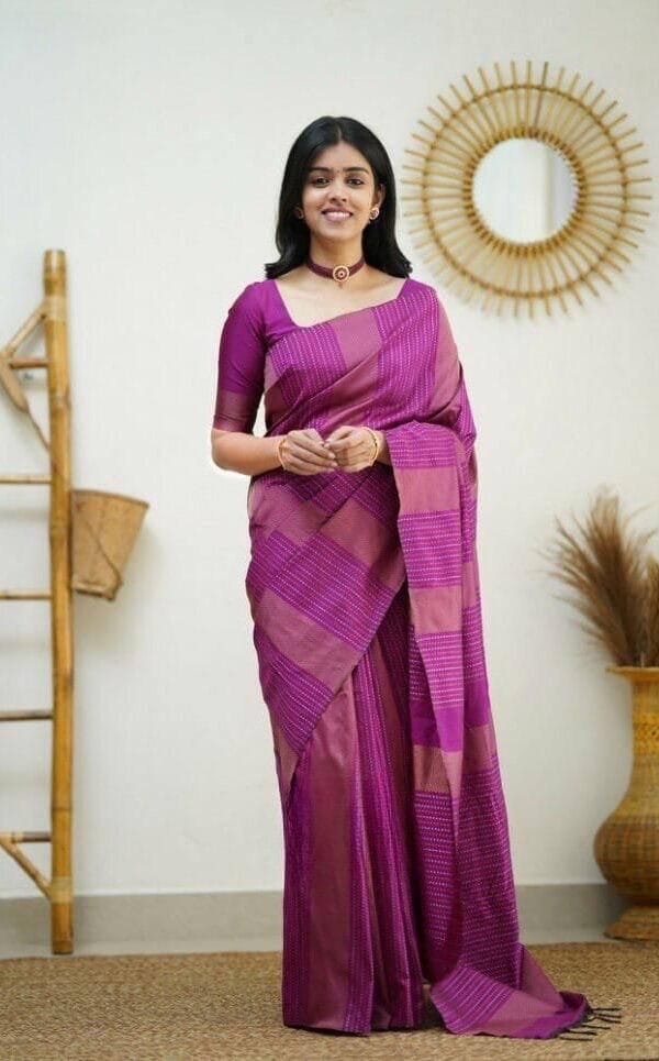 Lilac Saree UK