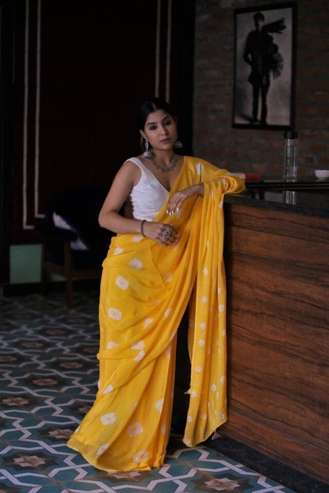 Pre-Pleated Saree UK