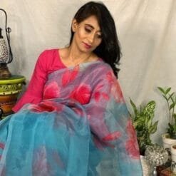 Saree With Stitched Blouse UK