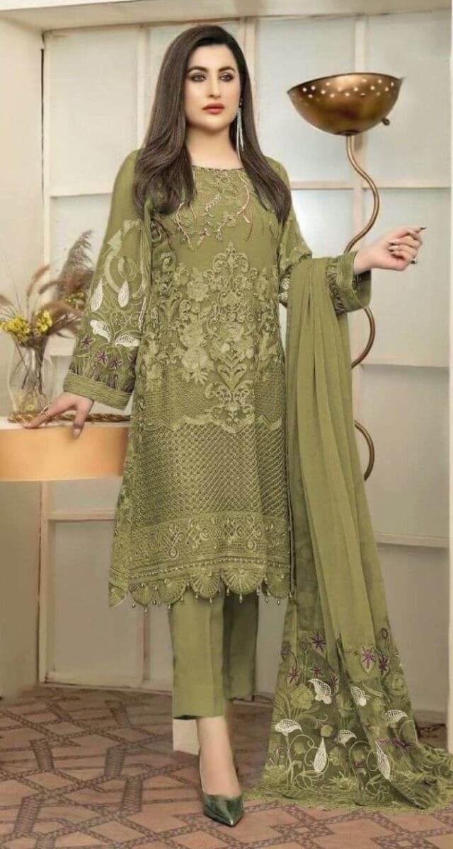 Unstitched Pakistani Suits Online UK