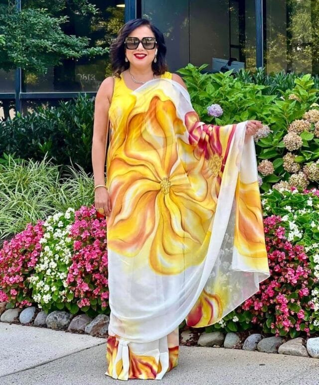 Chiffon Saree Canada