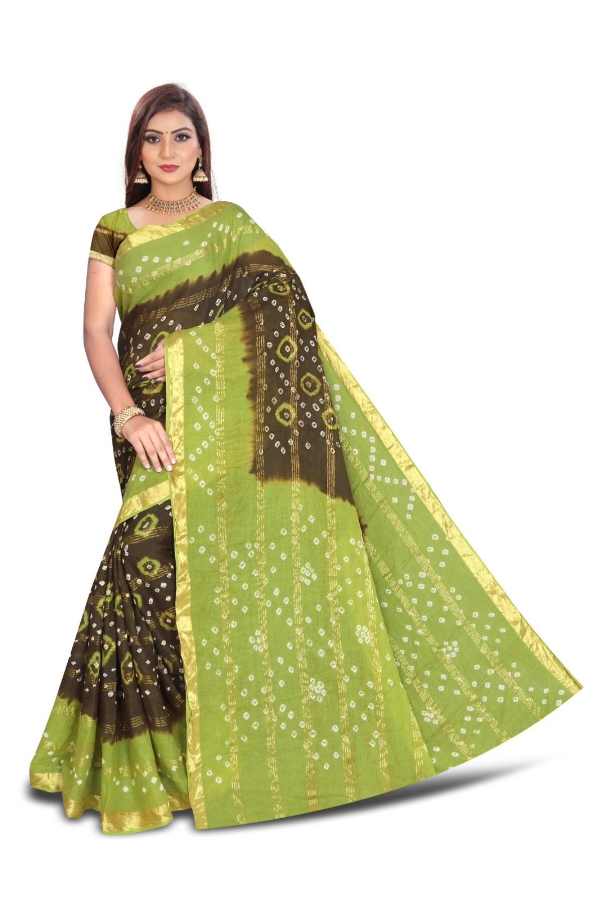 Buy BENGAL HANDLOOM Exclusive Women's Cotton Silk Dhakai Allover Soft  Jamdani Sarees Online at Best Prices in India - JioMart.