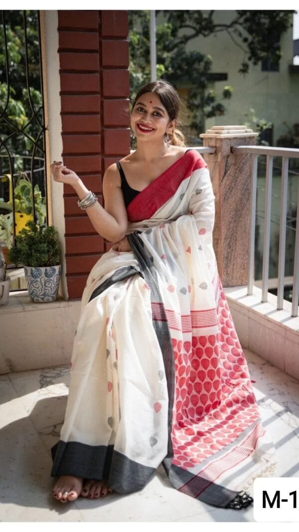 Modern Floral Saree United Kingdom
