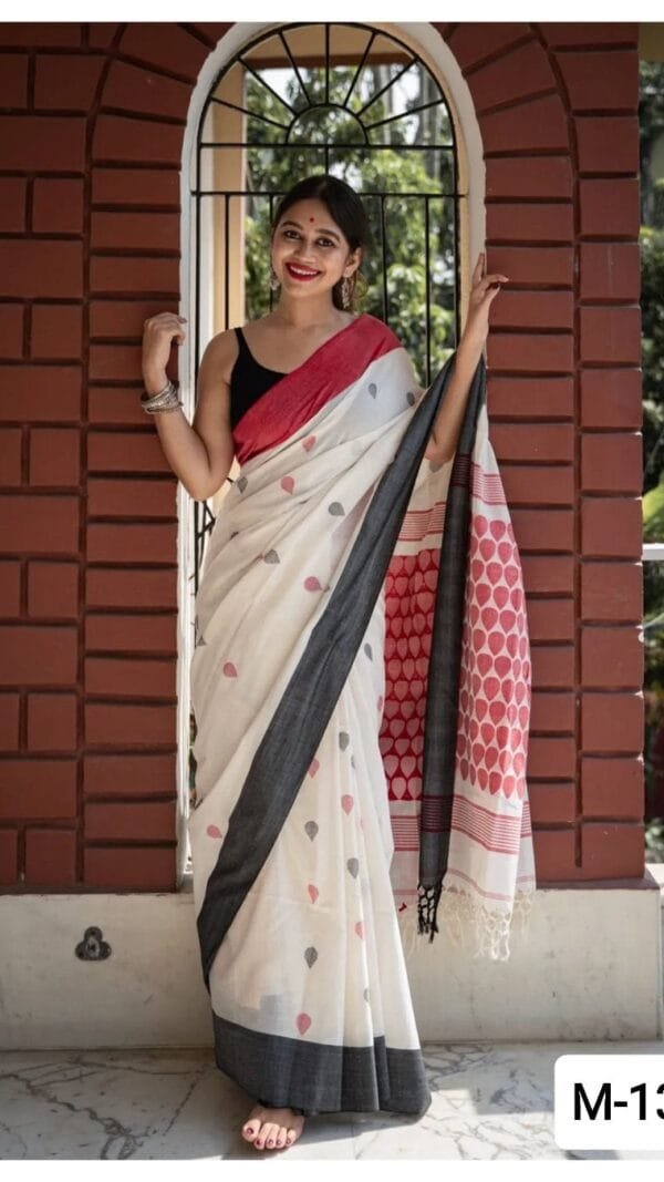 Modern Floral Saree United Kingdom