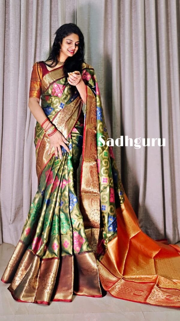 Printed Blouse Sarees United Kingdom