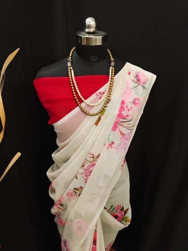 Printed Saree United Kingdom