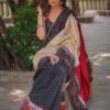 Sarees With Printed Blouse United Kingdom