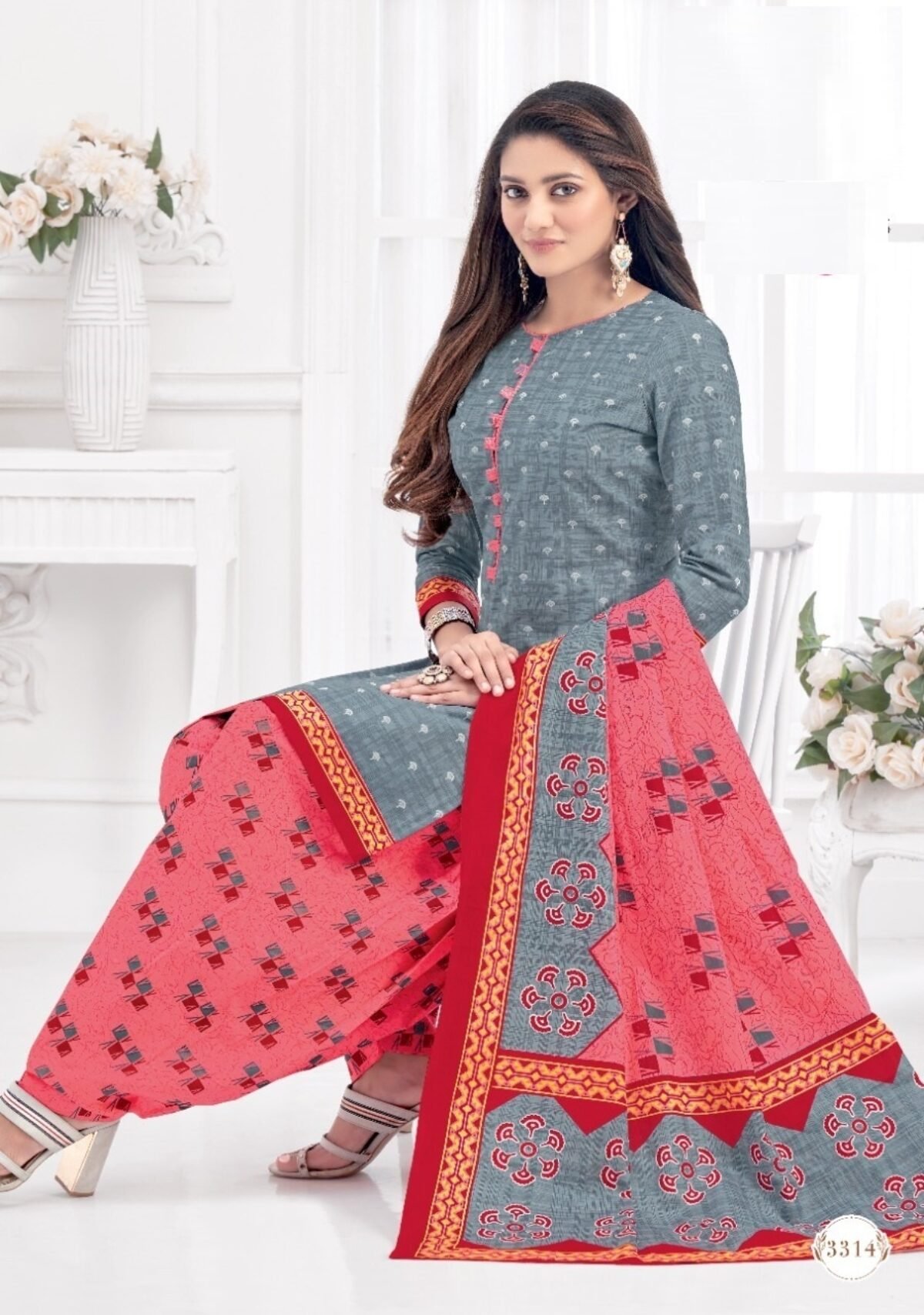 Buy pranjul Patiyala single Siuts at Rs. 650 online from Amavi Expo readymade  suit : pranjul 2845 XL & XXL