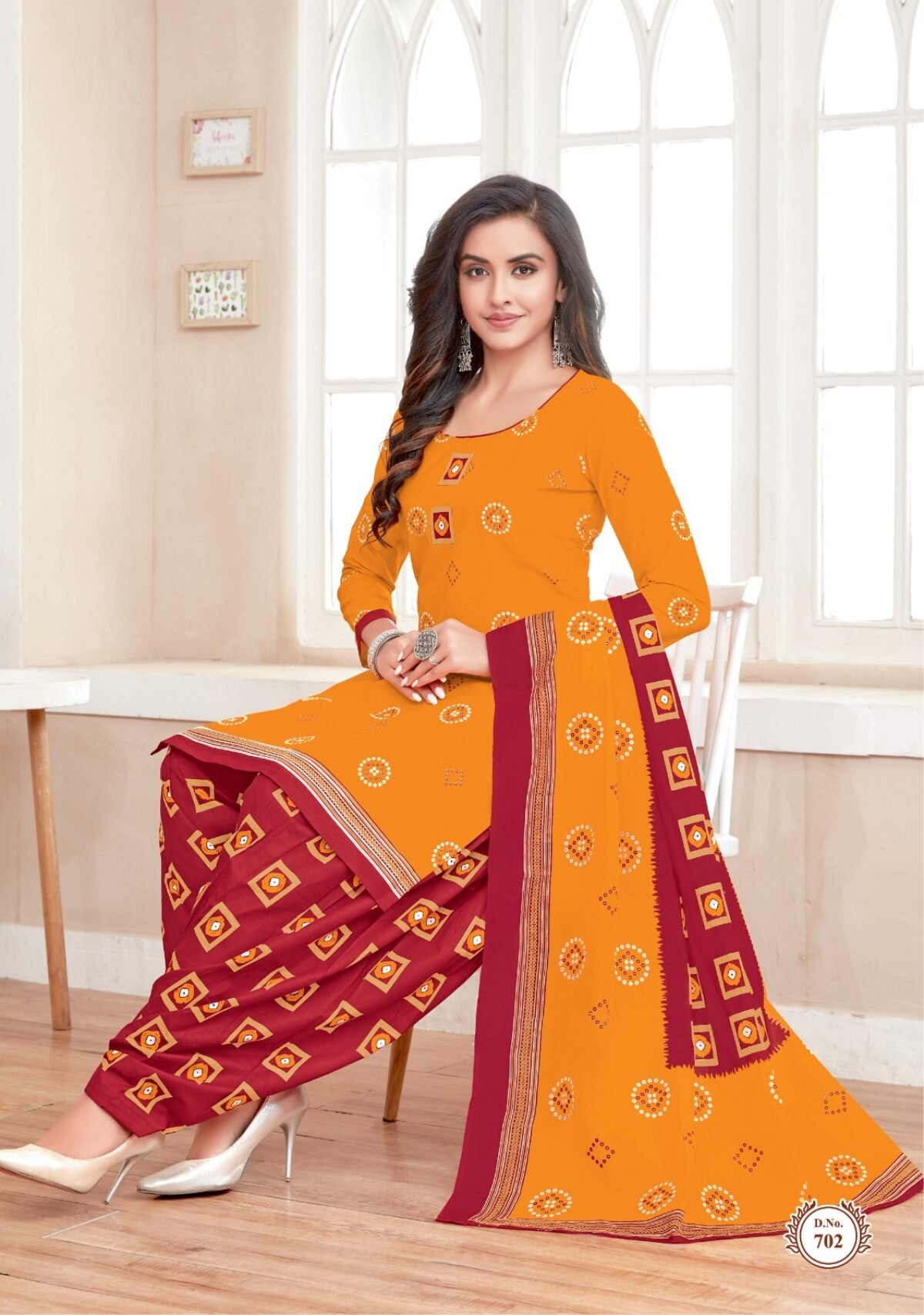 Stitched Readymade Dress 702 - SareesWala.com Stitched Readymade Dress 702 - SareesWala.com