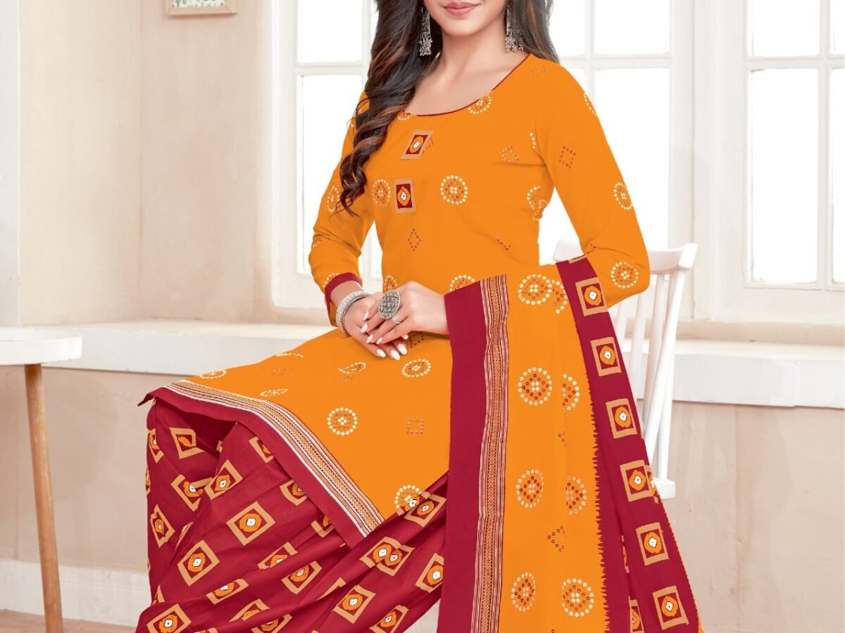 Stitched Readymade Dress 702 - SareesWala.com
