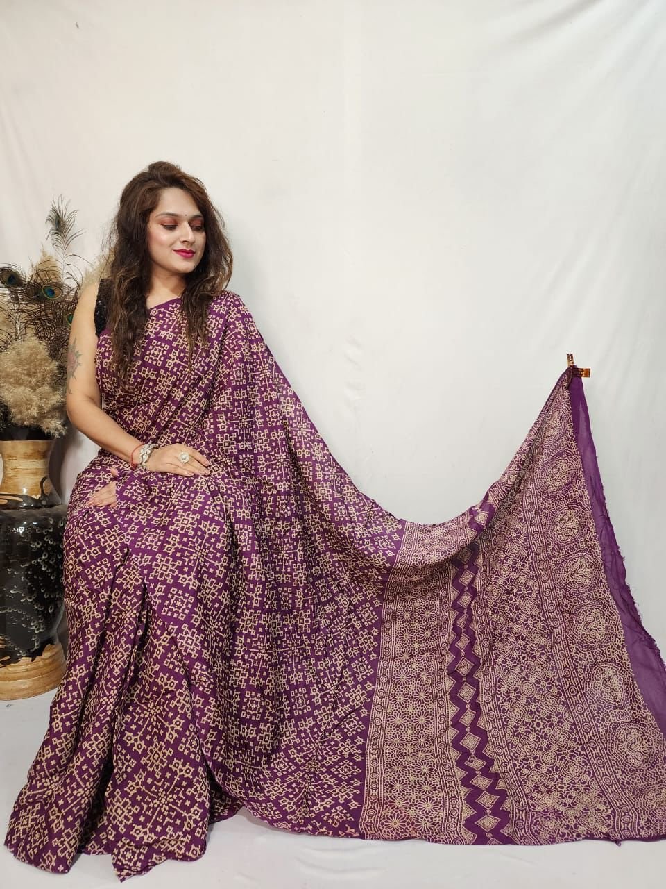 Zari Weaving Soft Silk Saree | GSH116