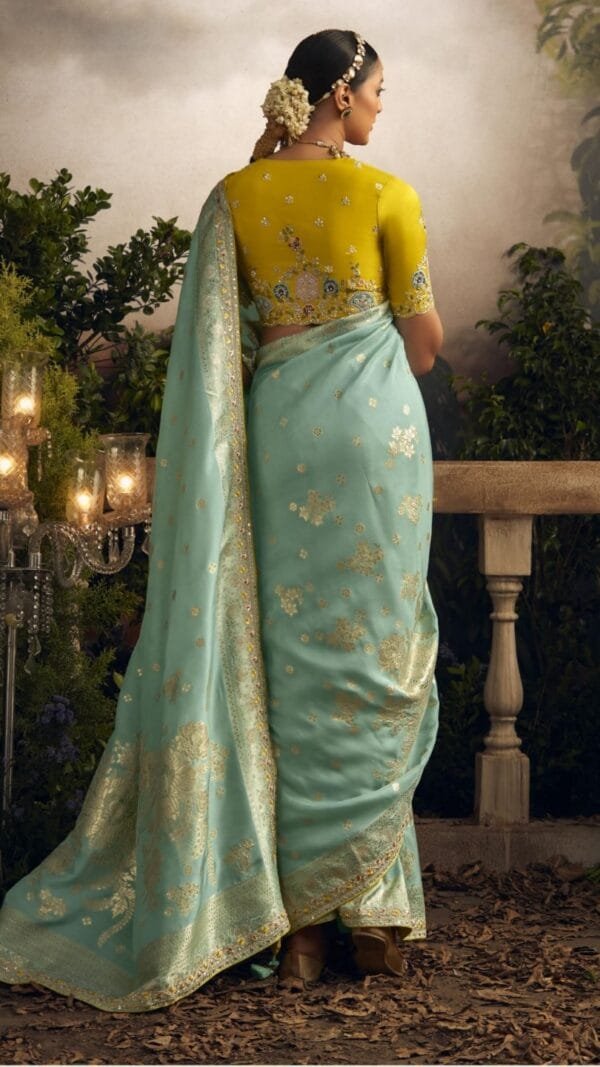 Bridal Saree White USA