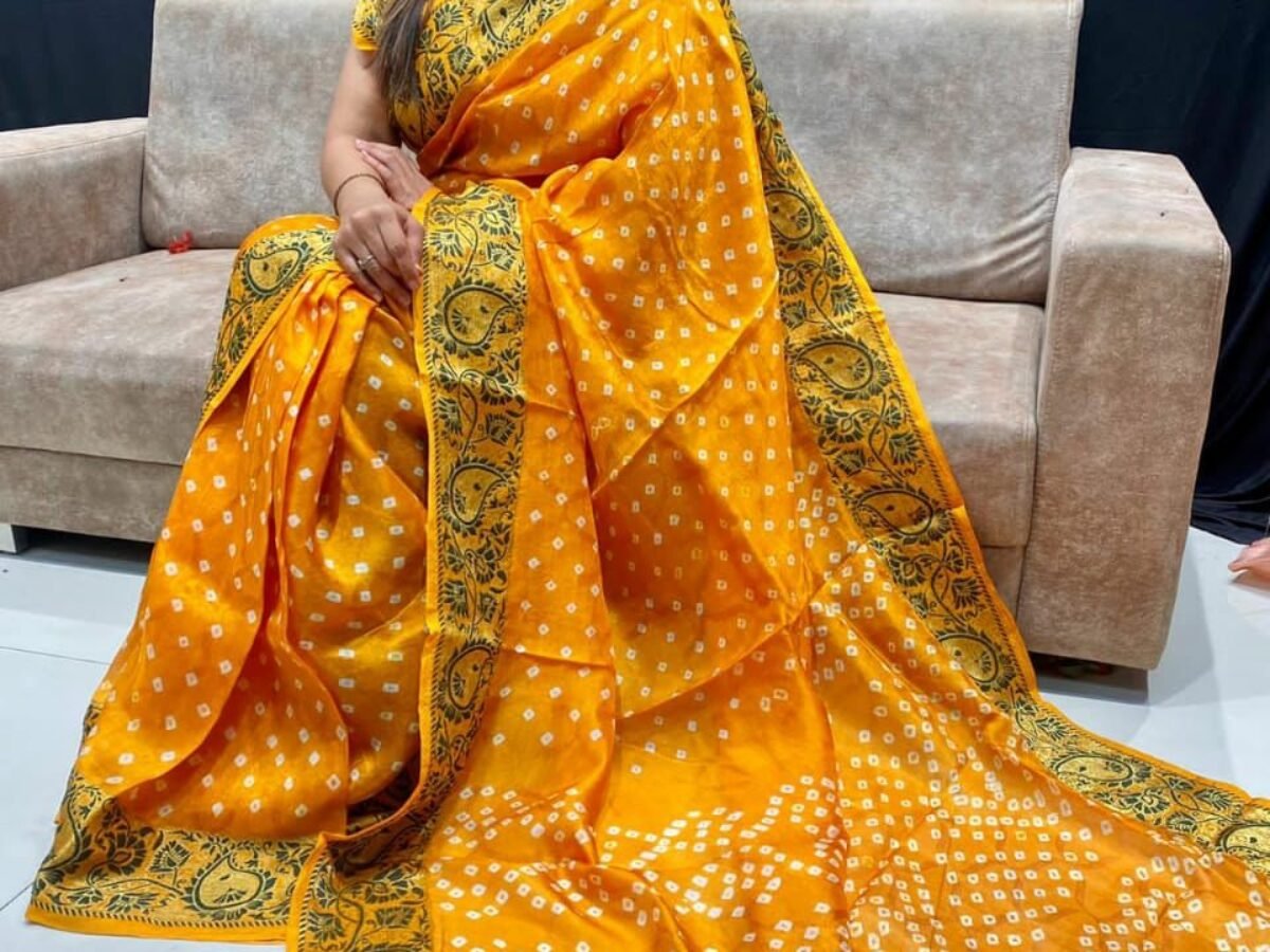 Buy Silk Engagement Traditional Designer Saree Online -