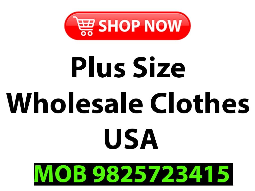 Plus Size Wholesale Clothes USA