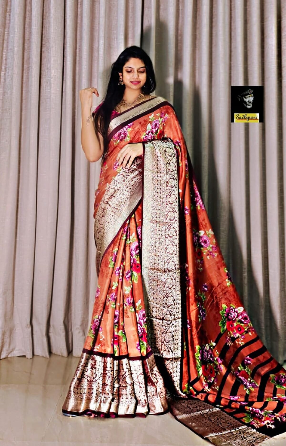 Festive Wear Printed Pochampally Silk Saree, With Blouse Piece, 6 meter at  Rs 9500 in Pochampalle