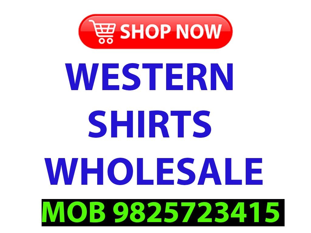 Western Shirts Wholesale SareesWala Com   Western Shirts Wholesale 