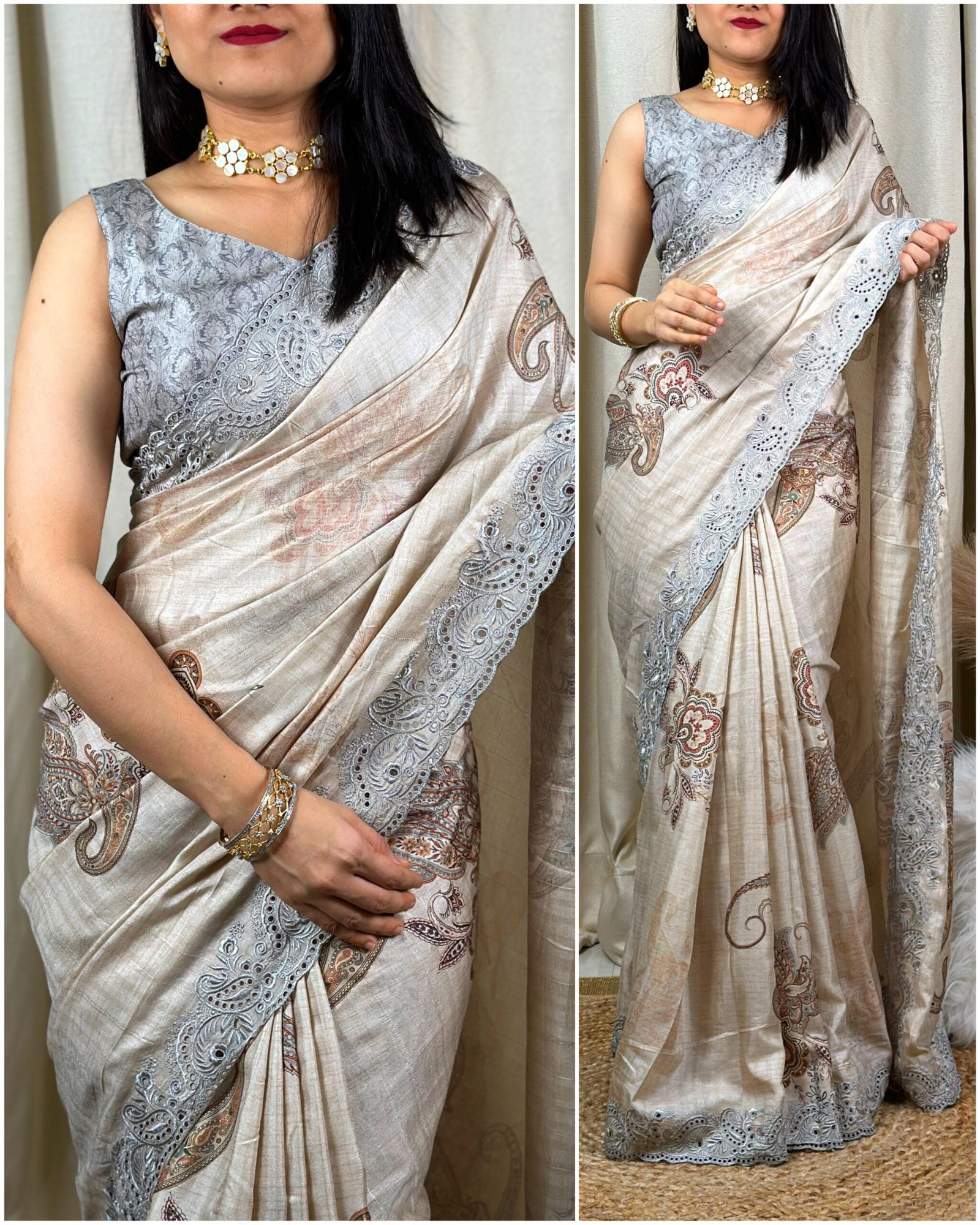H&BV Jasmine Designer Banarasi Saree// Best Meesho Saree Haul
