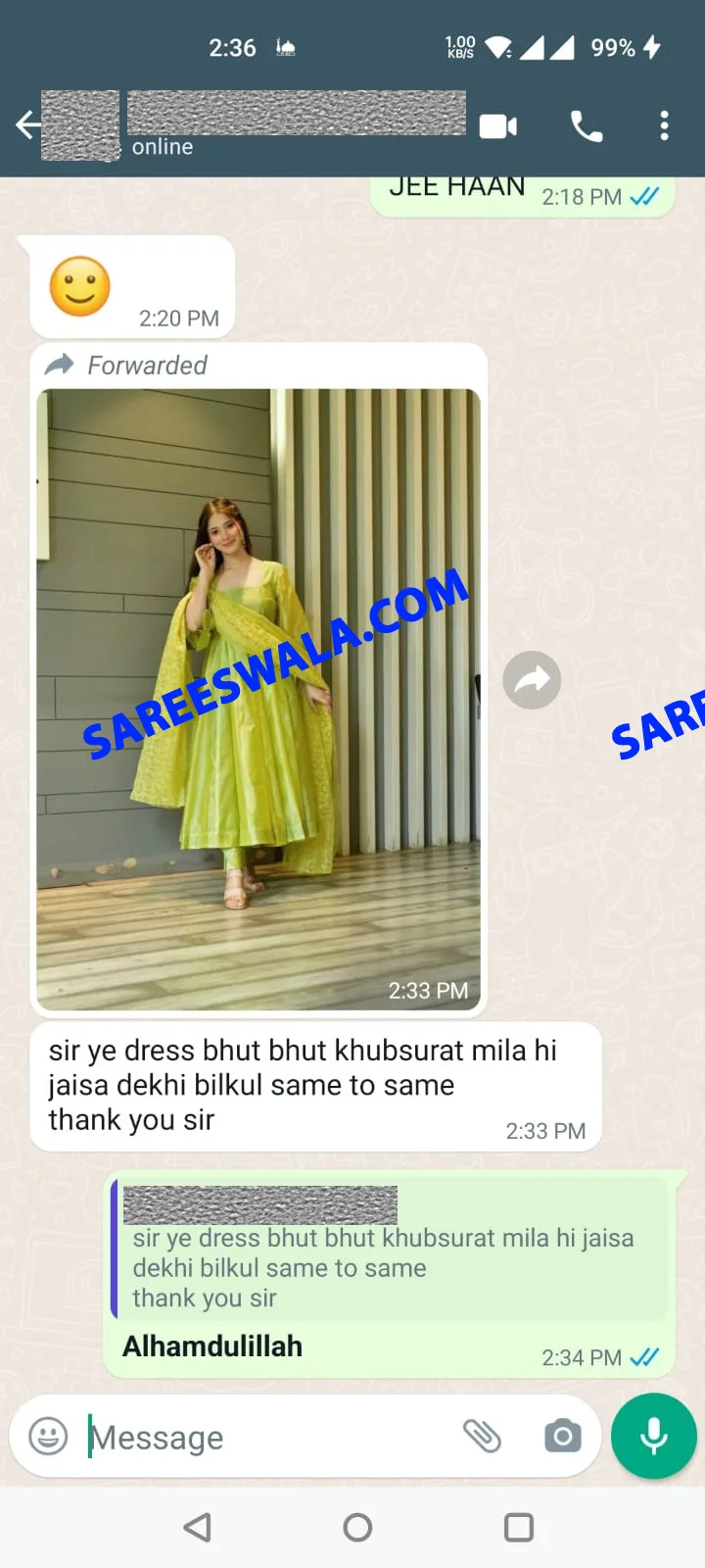 Sarees Online Shopping with Price Happy Customers Reviews (9)