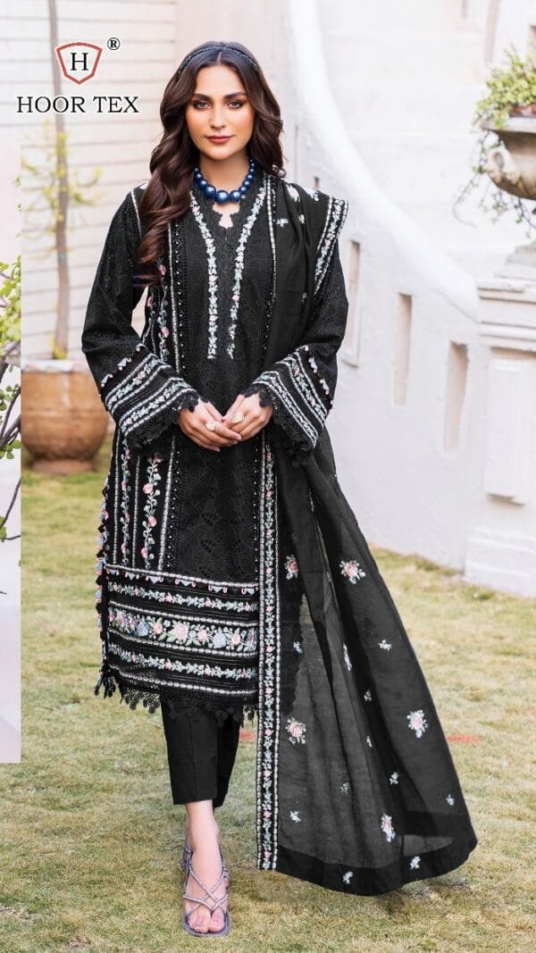 Black Fox Georgette Pakistani Suits In Sale
