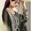 Black Heavy Georgette Fabric with Heavy Work Pakistani Suits in Sale