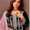 Black Organza With Embroidered Pakistani Suits Sale