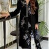 Black Readymade Georgette Beautiful Embroidery Work Pakistani Suits