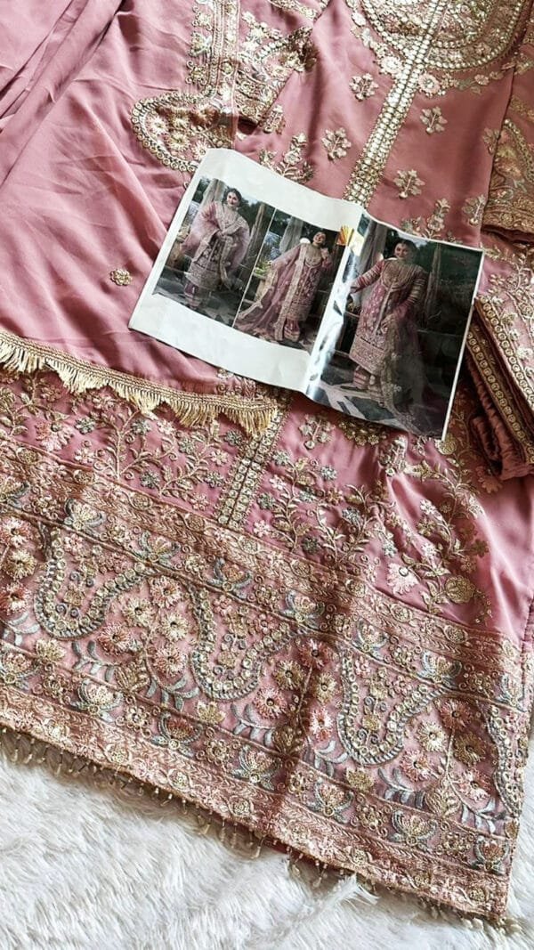 Designer Pakistani Suits Heavy Embroidered Sequins Work