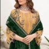 Gold Fox Georgette Pakistani Suits in Sale