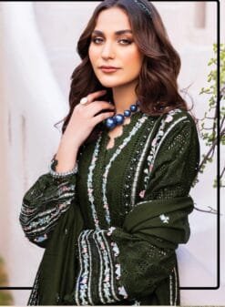 Green Fox Georgette Pakistani Suits In Sale