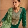 Green Premium Silk PAKISTANI SUITS SALE