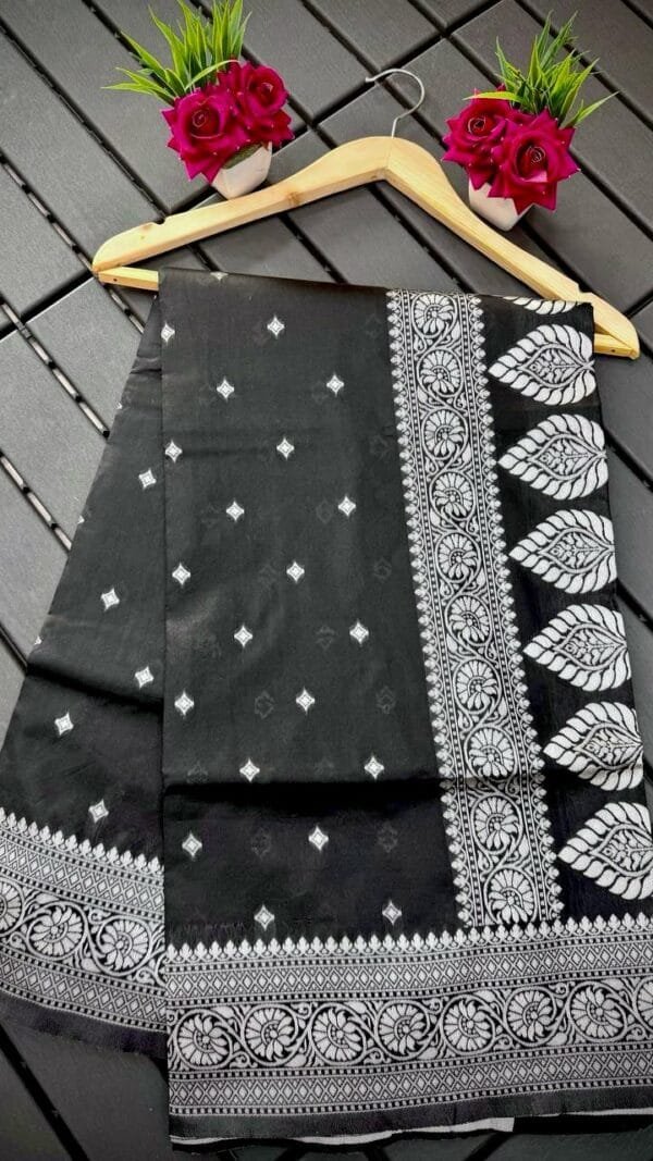 Latest Black Colour Silk Sarees 2024